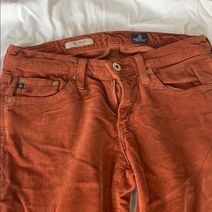 AG Jeans The Stevie Slim Straight Corduroys